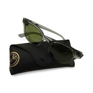 Ray-Ban - RB4324-64504E Transparent Grey/Green - Brand New